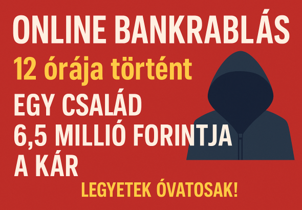 online bankrablás...