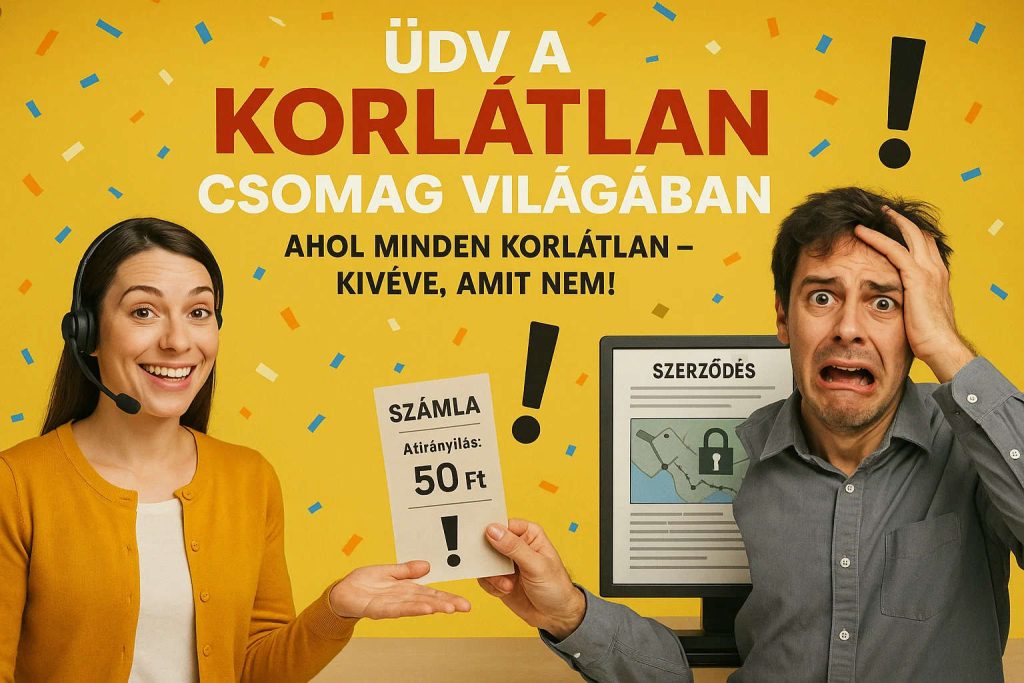 A nem korlátlan, korlátlan csomag