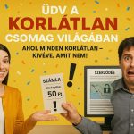 A nem korlátlan, korlátlan csomag